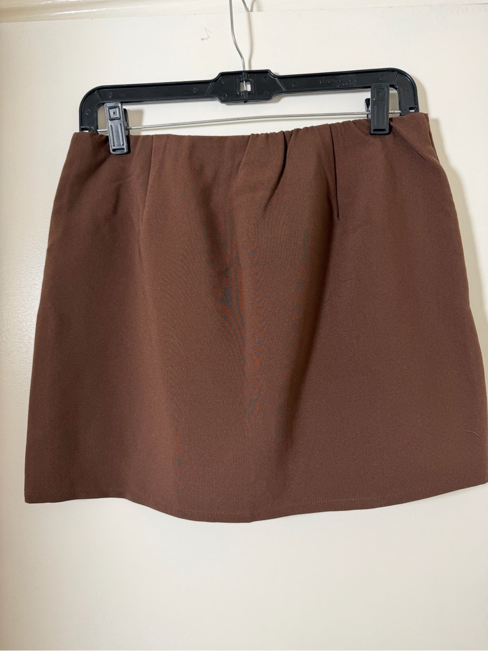 NWT Brown Button-Front Tailored Vest and Skirt Set - size Large - Picture 7 of 8